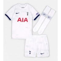 Koszulka piłkarska Tottenham Hotspur Cristian Romero #17 Strój Domowy dla dzieci 2023-24 tanio Krótki Rękaw (+ Krótkie spodenki)